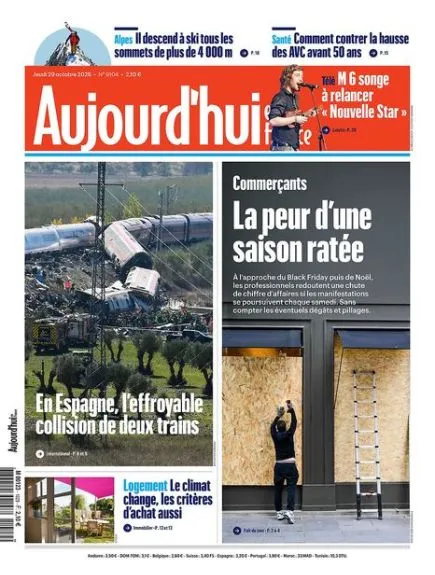 AUJOURD'HUI EN FRANCE