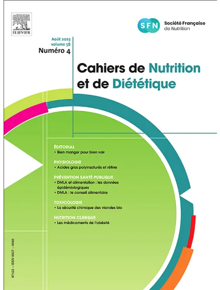 CAHIERS DE NUTRITION ET DE DIETETIQUE