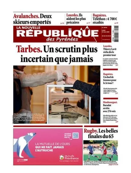 LA NOUVELLE REPUBLIQUE DES PYRENEES