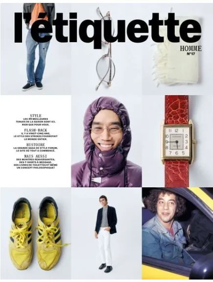 L'ETIQUETTE HOMME