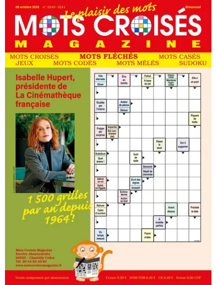 MOTS CROISES MAGAZINE