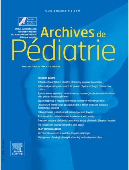 ARCHIVES DE PEDIATRIE