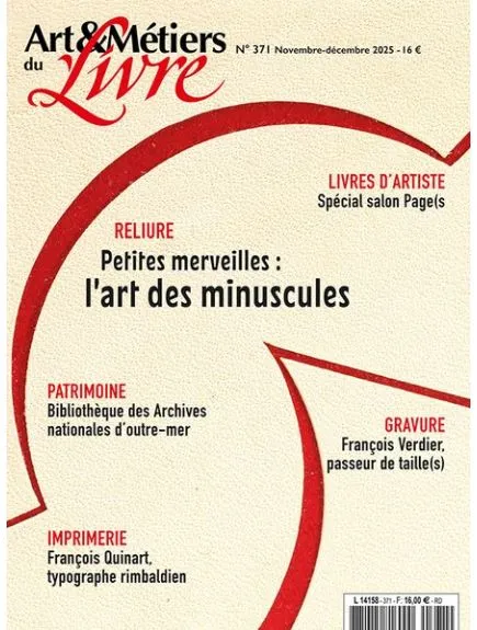 ART ET METIERS DU LIVRE