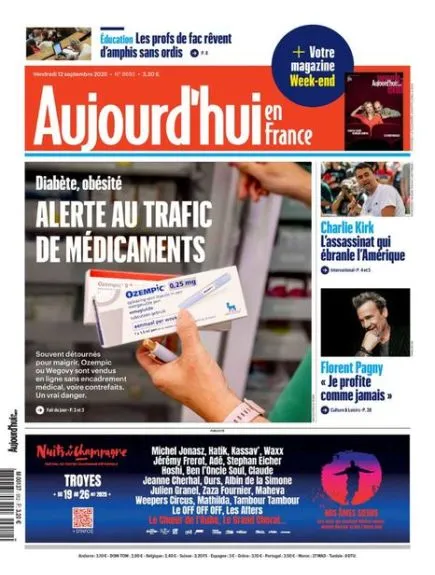 AUJOURD'HUI EN FRANCE