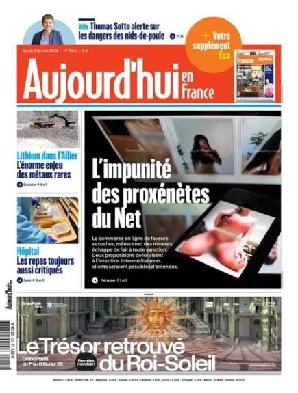 AUJOURD'HUI EN FRANCE