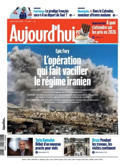 AUJOURD'HUI EN FRANCE