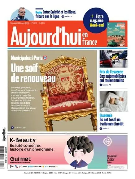 AUJOURD'HUI EN FRANCE