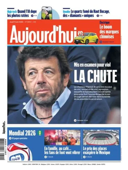 AUJOURD'HUI EN FRANCE