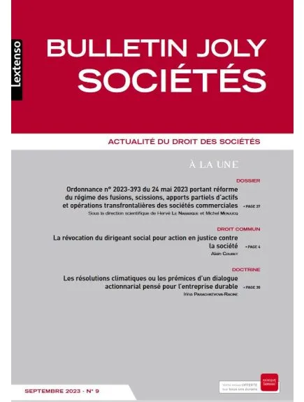 BULLETIN JOLY SOCIETES