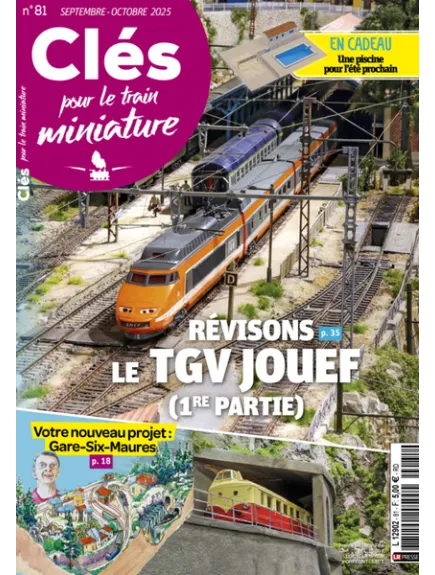 CLES POUR LE TRAIN MINIATURE