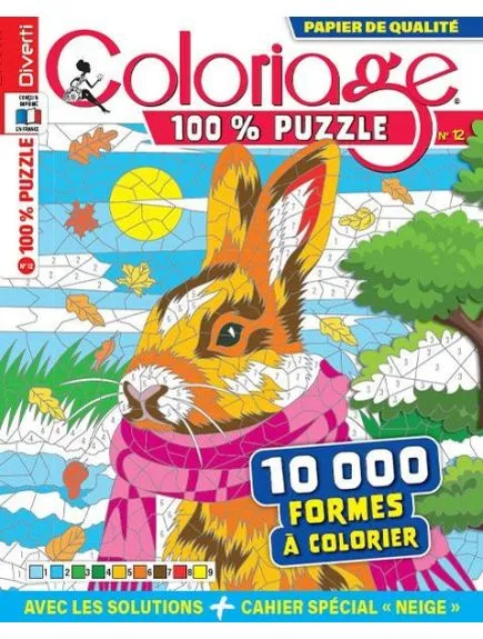 COLORIAGE 100 % PUZZLE