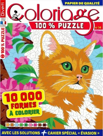 COLORIAGE 100 % PUZZLE