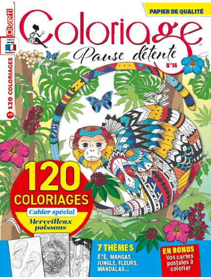 COLORIAGE PAUSE DETENTE