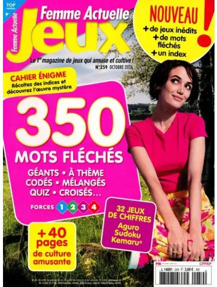 FEMME ACTUELLE JEUX