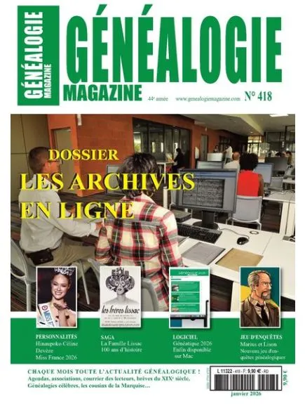GENEALOGIE MAGAZINE