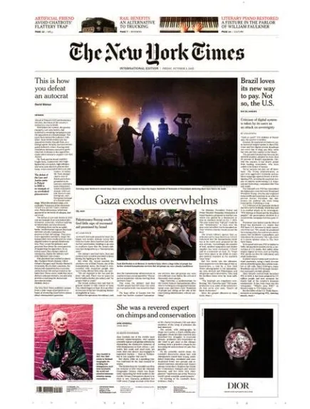INTERNATIONAL NEW YORK TIMES
