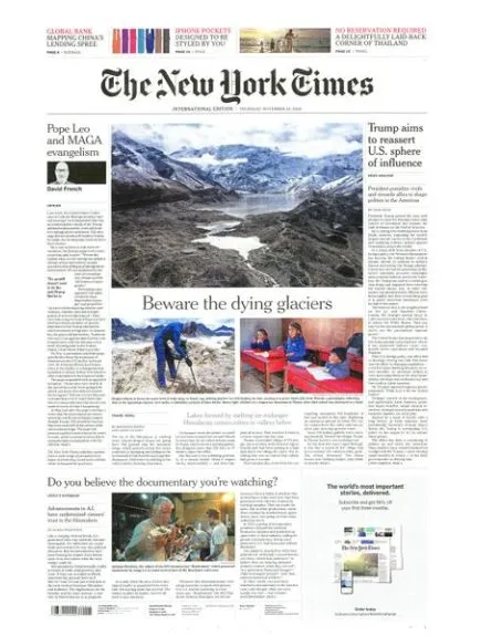 INTERNATIONAL NEW YORK TIMES