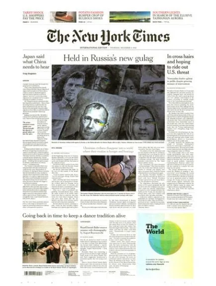INTERNATIONAL NEW YORK TIMES