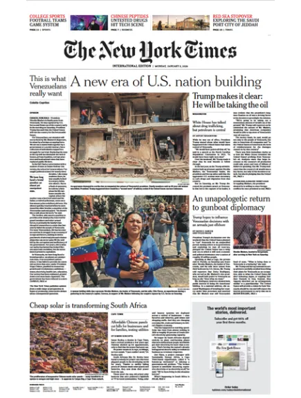 INTERNATIONAL NEW YORK TIMES