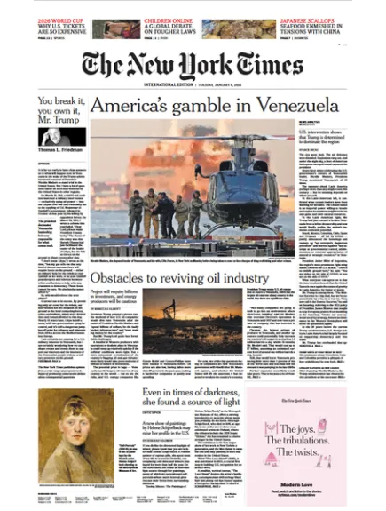 INTERNATIONAL NEW YORK TIMES