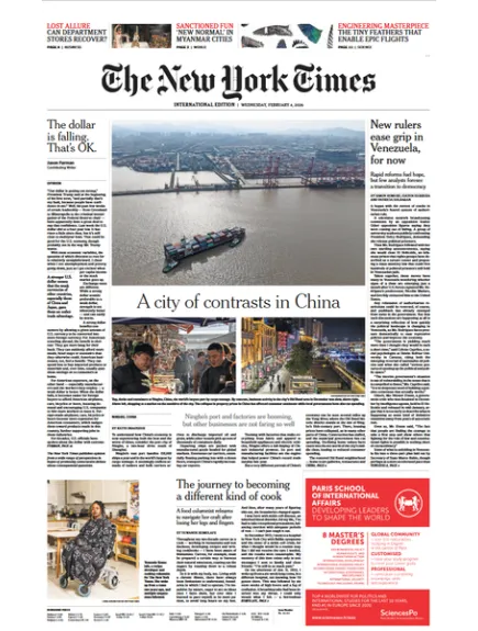 INTERNATIONAL NEW YORK TIMES