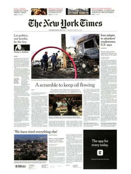 INTERNATIONAL NEW YORK TIMES