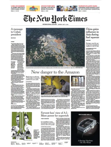 INTERNATIONAL NEW YORK TIMES
