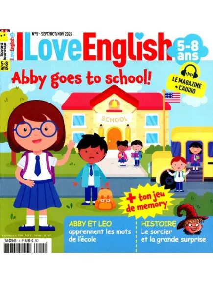 I LOVE ENGLISH 5-8 ANS