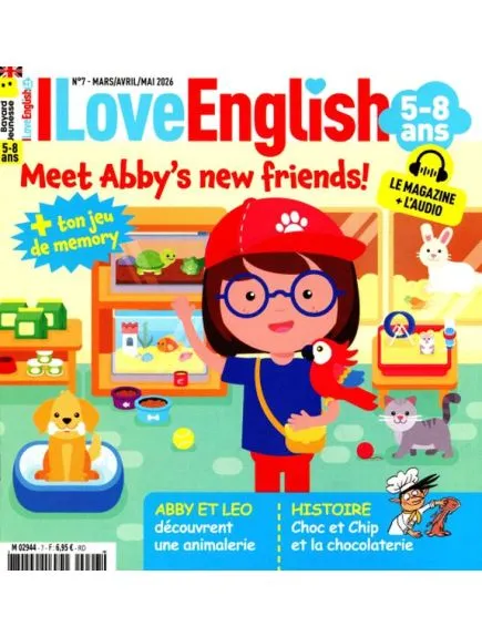 I LOVE ENGLISH 5-8 ANS