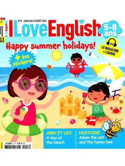 I LOVE ENGLISH 5-8 ANS