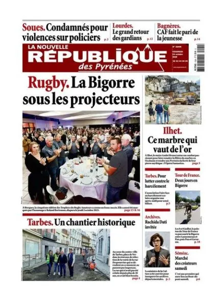 LA NOUVELLE REPUBLIQUE DES PYRENEES