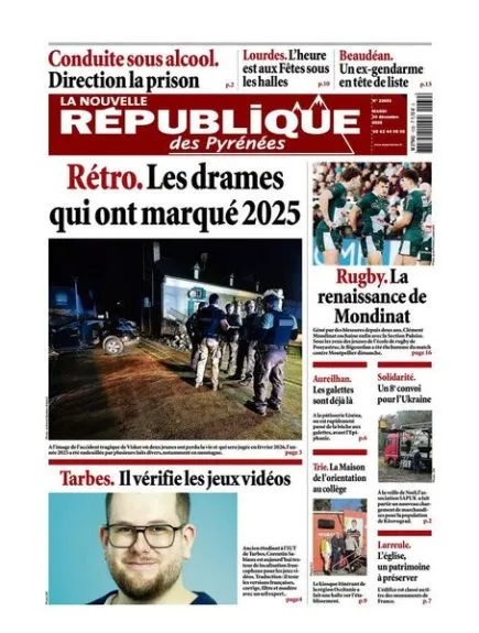 LA NOUVELLE REPUBLIQUE DES PYRENEES