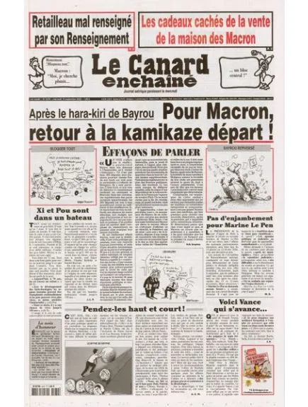 LE CANARD ENCHAINE