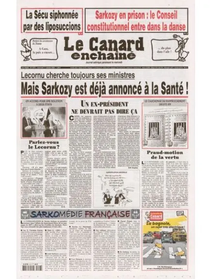 LE CANARD ENCHAINE