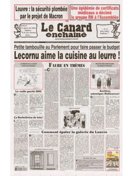 LE CANARD ENCHAINE