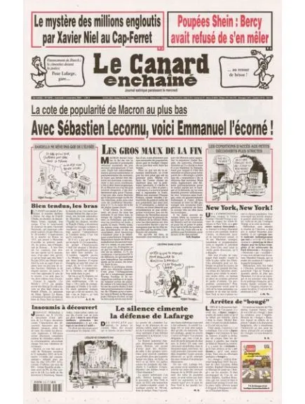 LE CANARD ENCHAINE