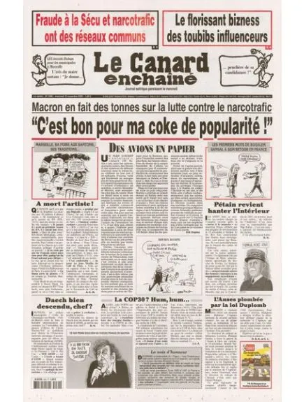 LE CANARD ENCHAINE