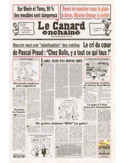 LE CANARD ENCHAINE