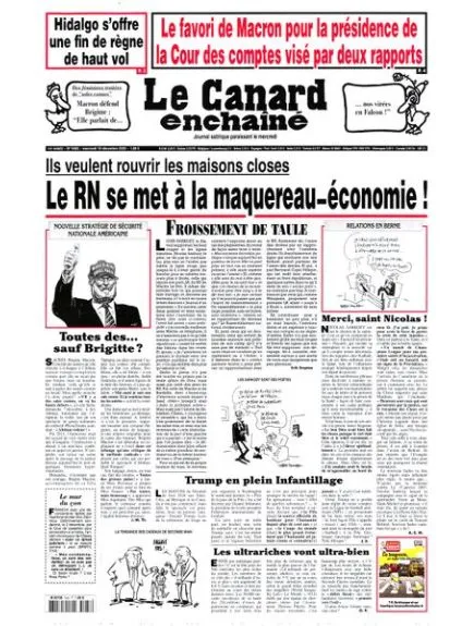LE CANARD ENCHAINE