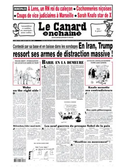LE CANARD ENCHAINE