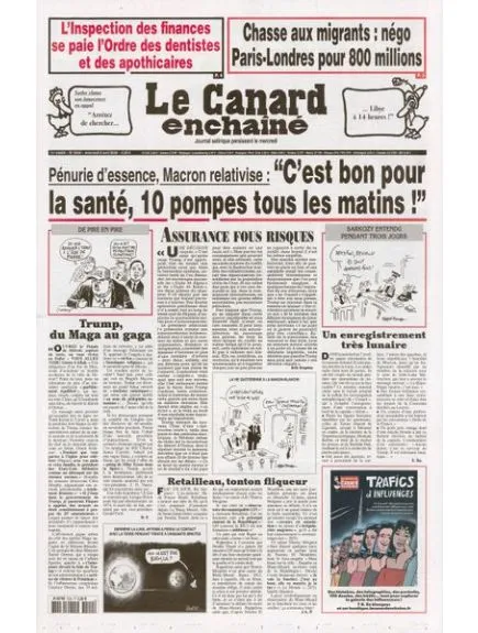 LE CANARD ENCHAINE