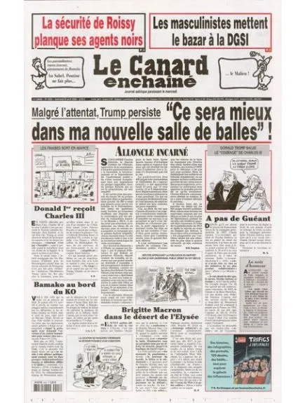 LE CANARD ENCHAINE
