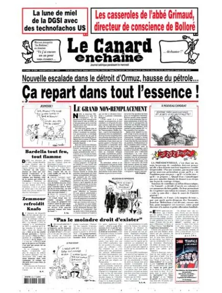 LE CANARD ENCHAINE