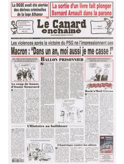 LE CANARD ENCHAINE