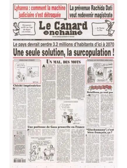 LE CANARD ENCHAINE