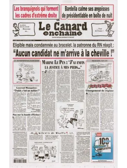 LE CANARD ENCHAINE