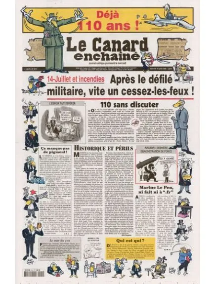 LE CANARD ENCHAINE
