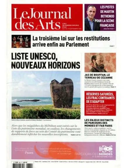 LE JOURNAL DES ARTS