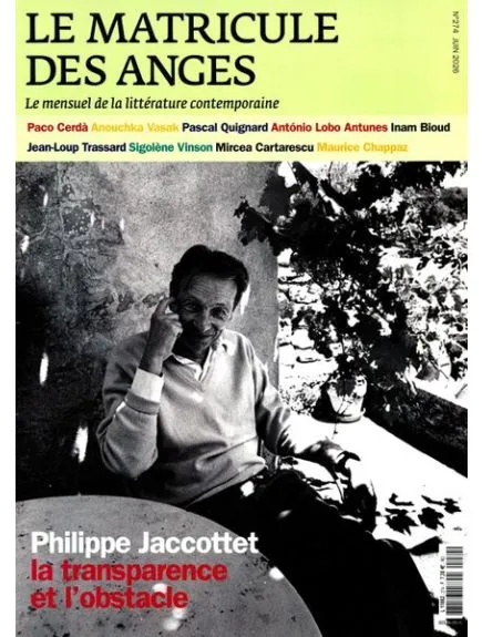 LE MATRICULE DES ANGES
