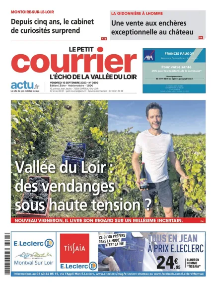 LE PETIT COURRIER - L'ECHO DE LA VALLEE DU LOIR